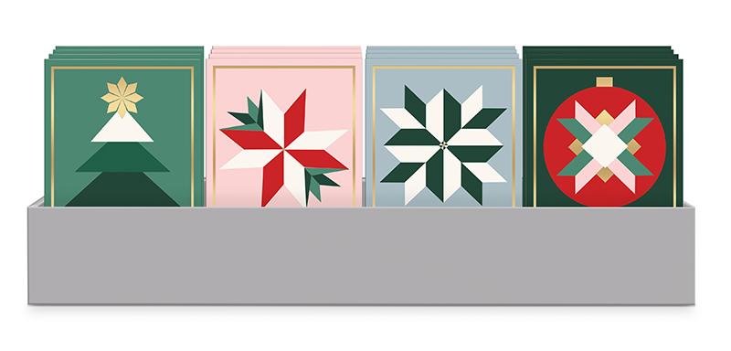 Pkt Notepad Dsply Christmas Qlt 1001 85 Moda 