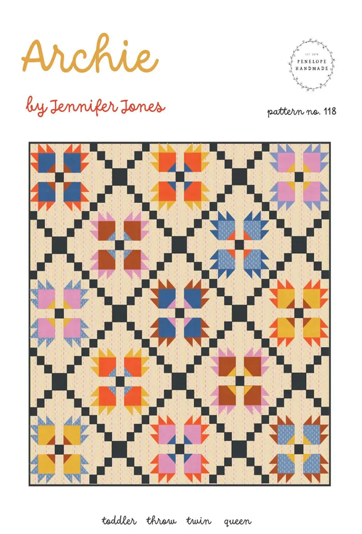Archie Quilt Pattern | Penelope Handmade