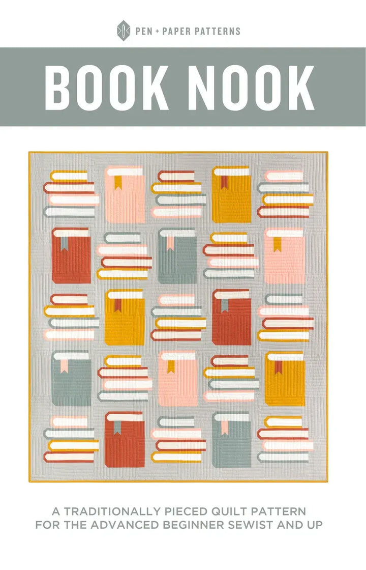 Book Nook Quilt Pattern | Pen + Paper Patterns
