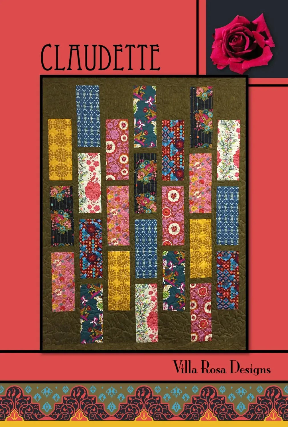 Claudette Quilt Pattern | Villa Rosa Designs