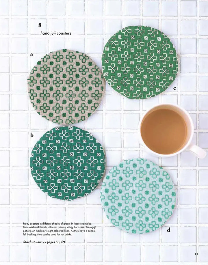 Colourful Sashiko Book