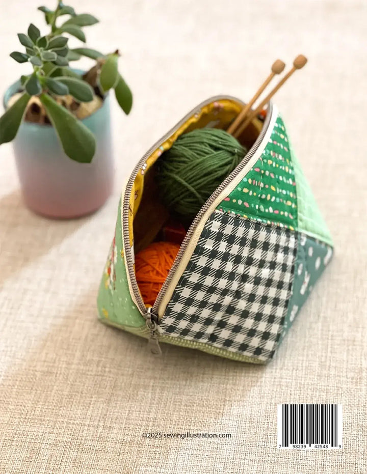 Criss Cross Pouch Set Pattern | Minki Kim