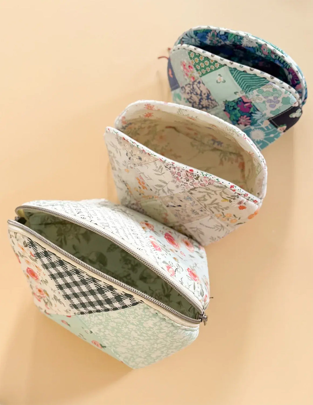 Criss Cross Pouch Set Pattern | Minki Kim