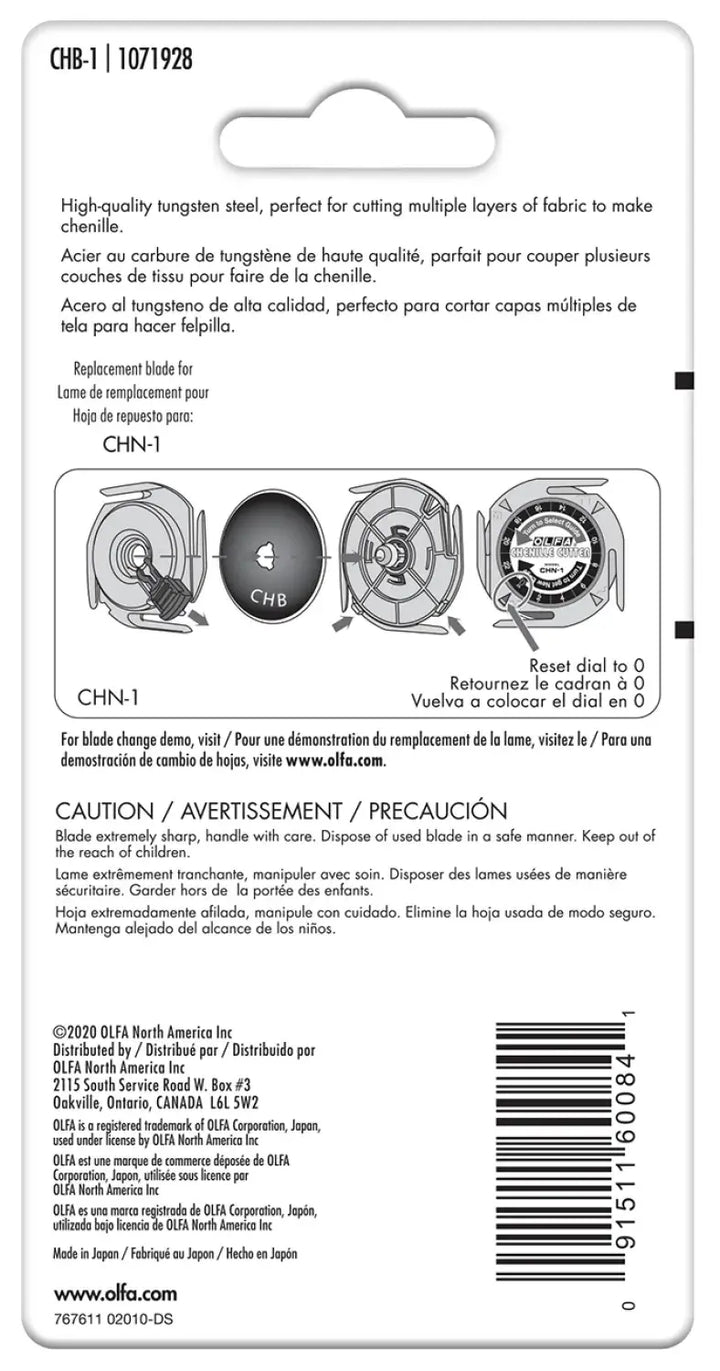Olfa 1 Pack 45mm Pinking Blade