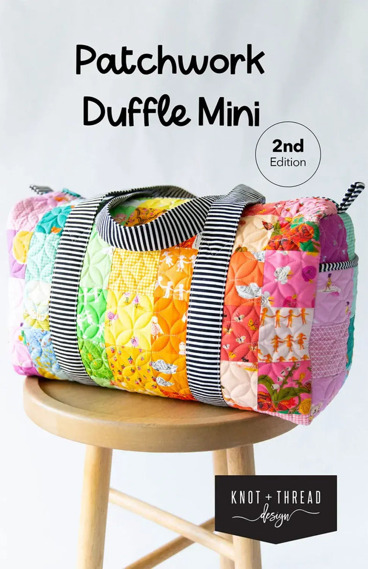 Patchwork Duffle Mini | Knot + Thread design