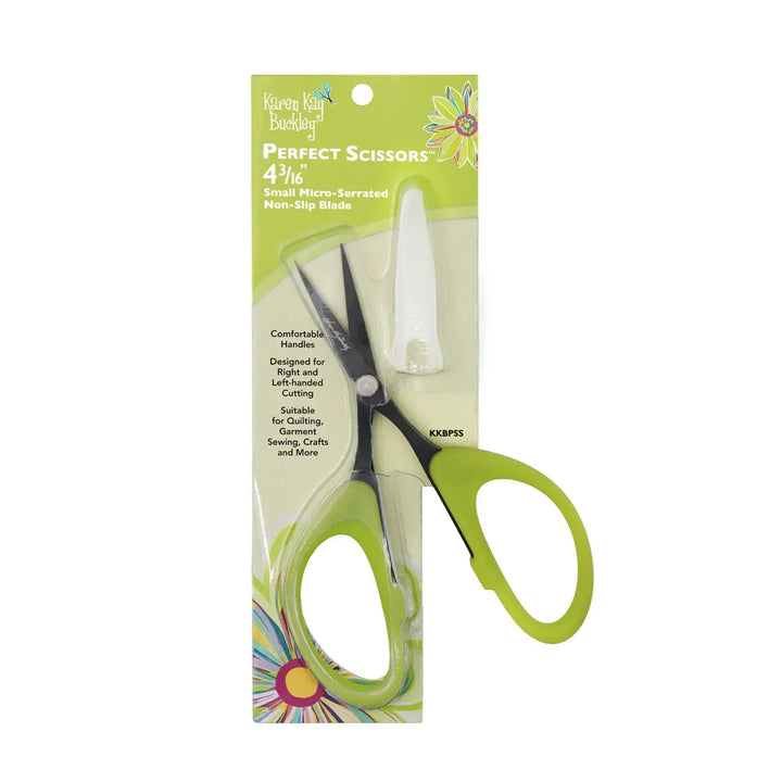 Perfect Scissors Karen Kay Buckley 4 inch Small Green