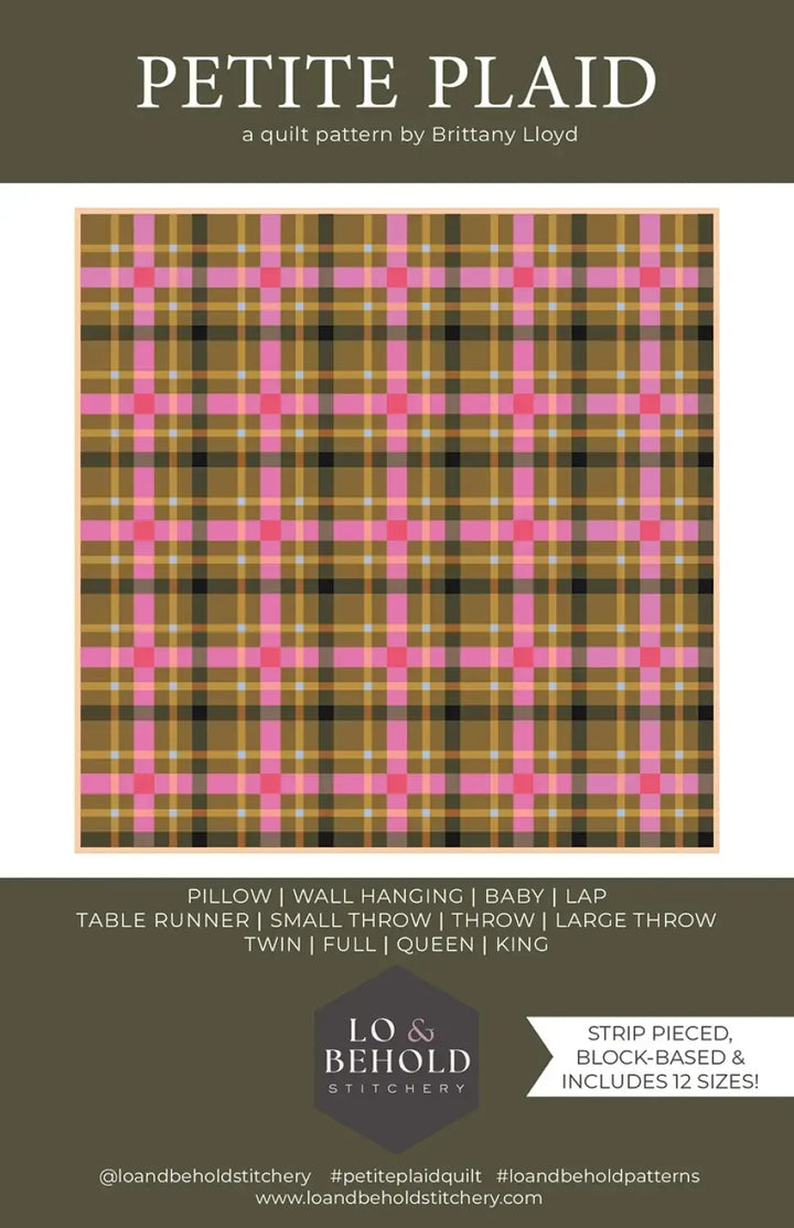Petite Plaid Plaid | Lo &amp; Behold Stitchery