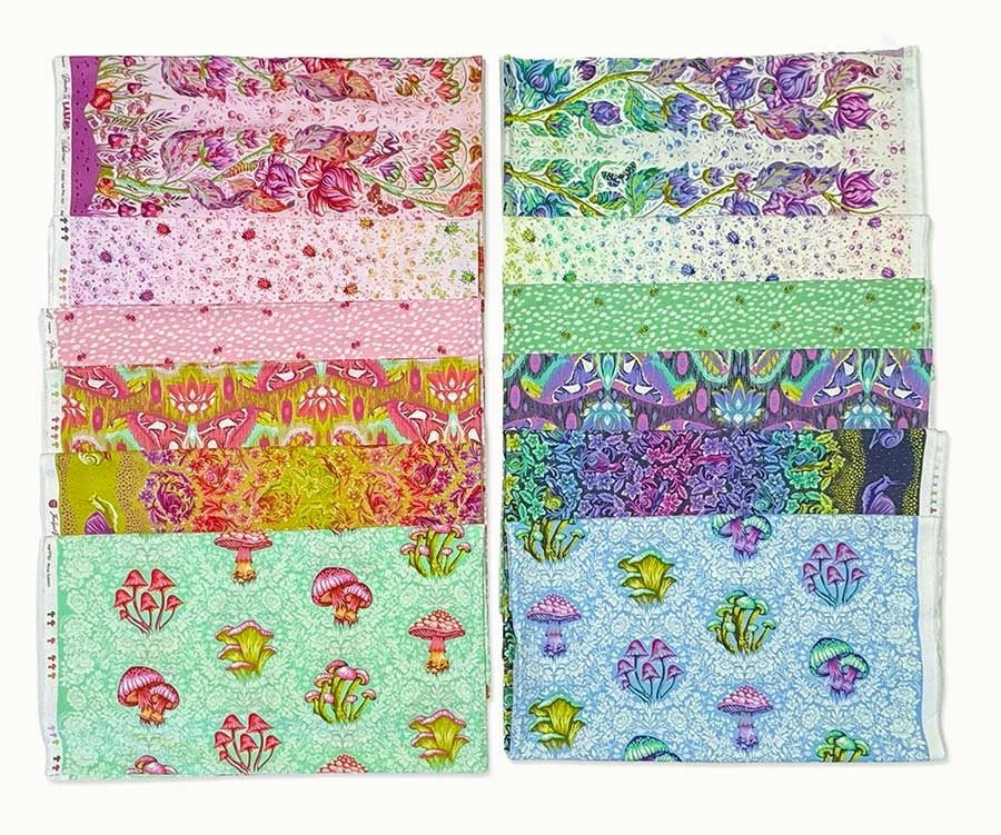 Pre-Order HALF YARD Down to Earth Bundle (12 pieces) | Down to Earth by Tula Pink