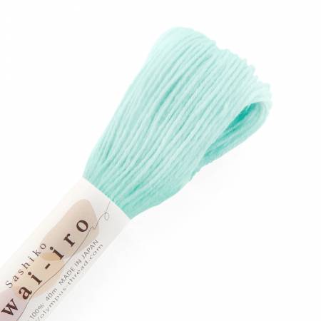 Sashiko Thread Medium Skein 40m Paletone Aqua