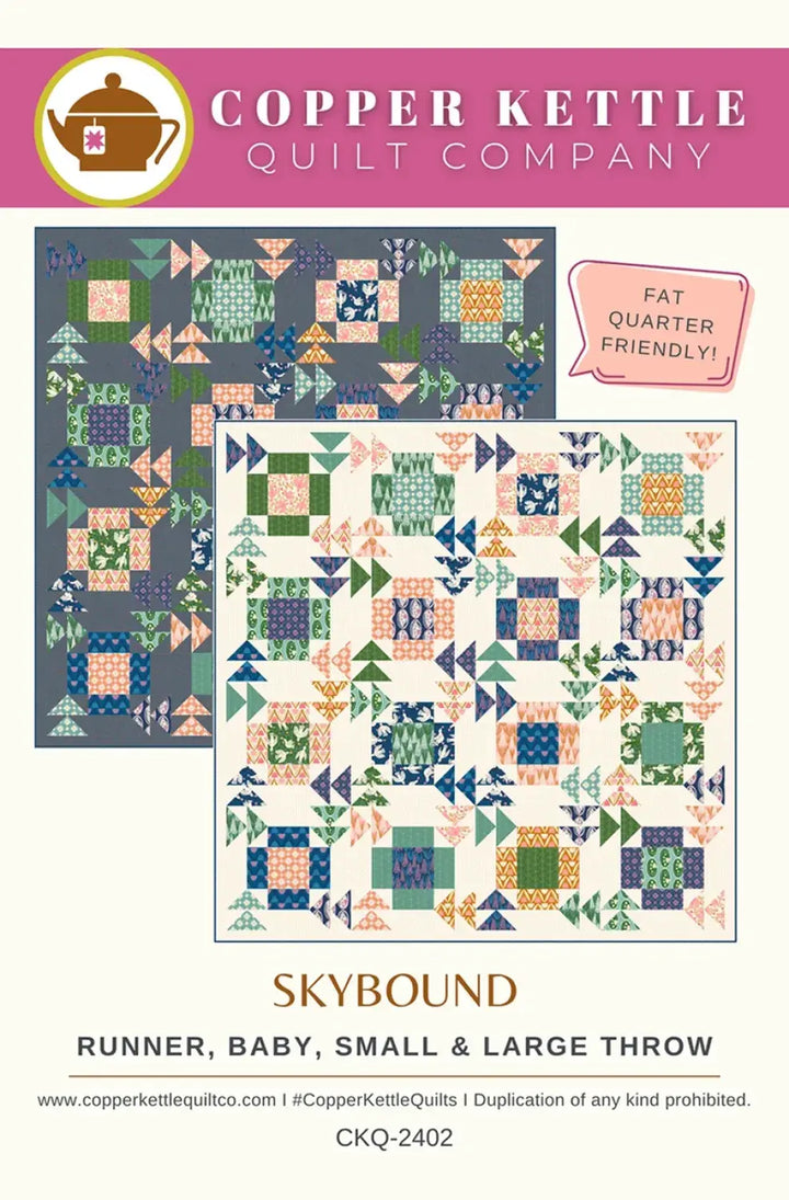 Skybound Quilt Pattern | Copper Kettle Quilt Co.